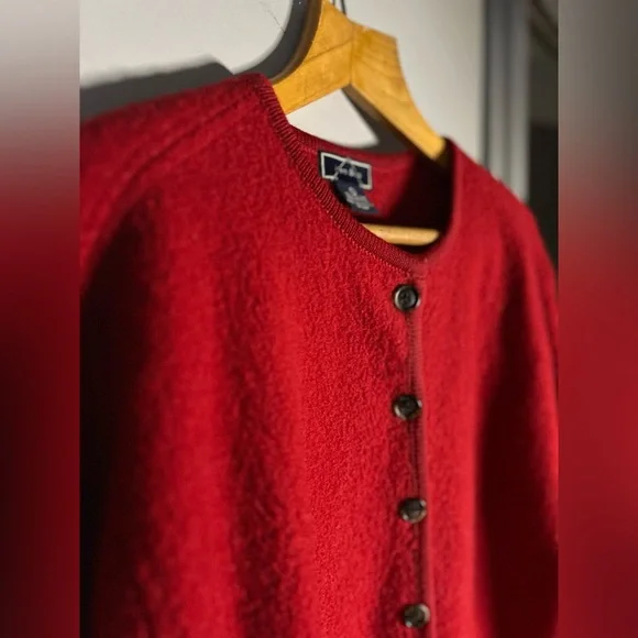 100% boiled wool cardigan - Picture 13 of 14